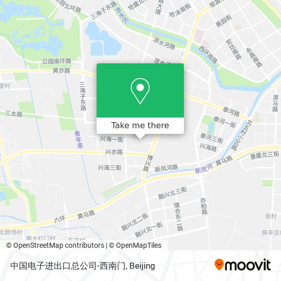 中国电子进出口总公司-西南门 map