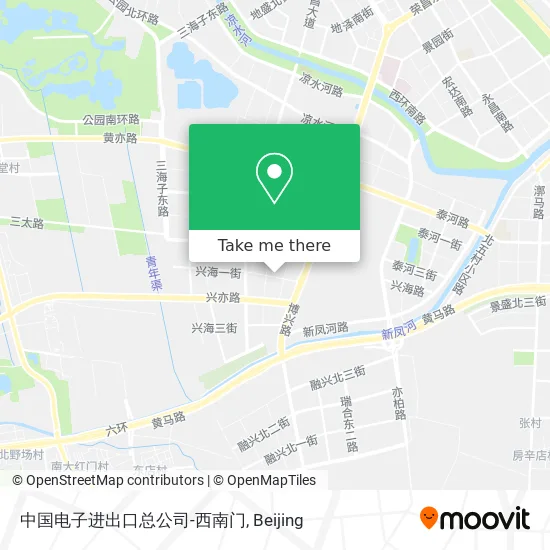 中国电子进出口总公司-西南门 map