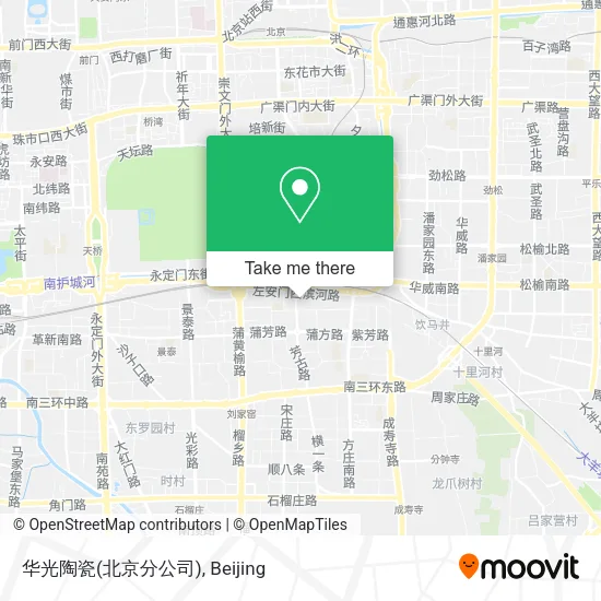 华光陶瓷(北京分公司) map
