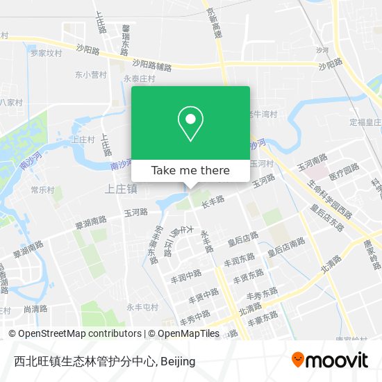 西北旺镇生态林管护分中心 map