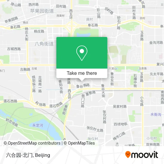 六合园-北门 map