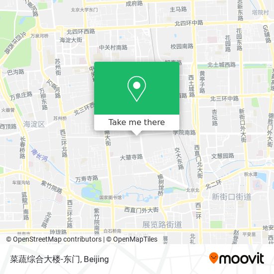 菜蔬综合大楼-东门 map