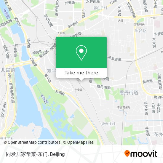 同发居家常菜-东门 map