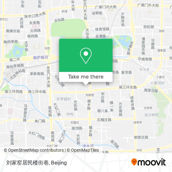 刘家窑居民楼街巷 map