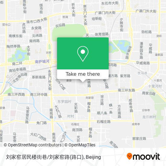 刘家窑居民楼街巷/刘家窑路(路口) map