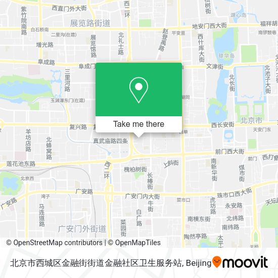 北京市西城区金融街街道金融社区卫生服务站 map