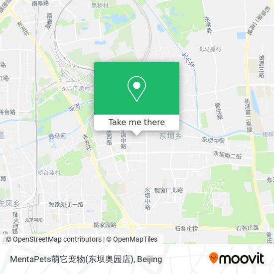MentaPets萌它宠物(东坝奥园店) map