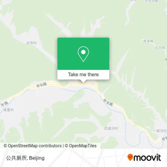 公共厕所 map