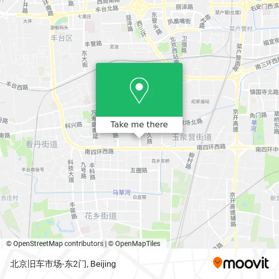 北京旧车市场-东2门 map