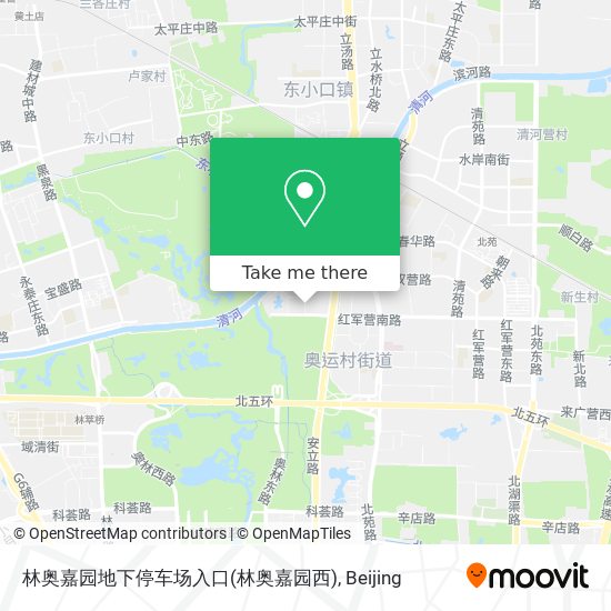 林奥嘉园地下停车场入口(林奥嘉园西) map