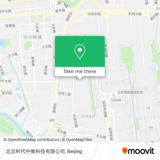 北京时代中衡科技有限公司 map