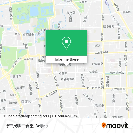 行管局职工食堂 map