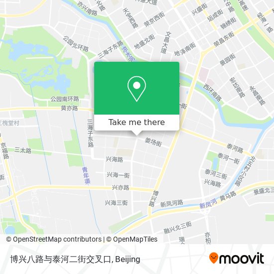 博兴八路与泰河二街交叉口 map