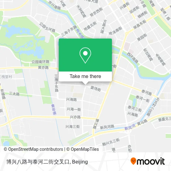 博兴八路与泰河二街交叉口 map
