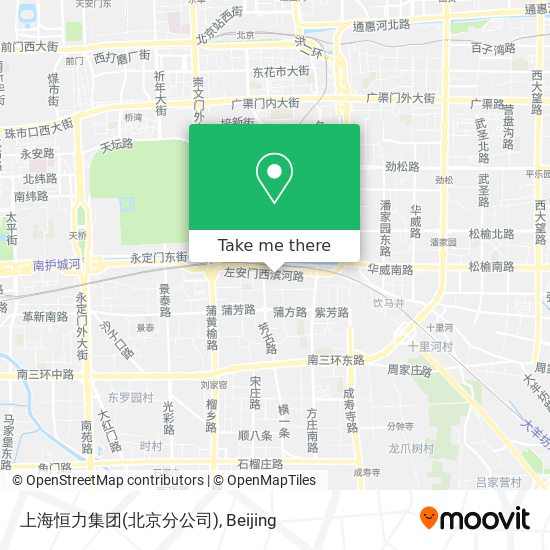 上海恒力集团(北京分公司) map