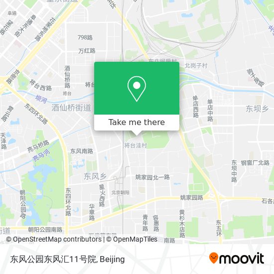 东风公园东风汇11号院 map