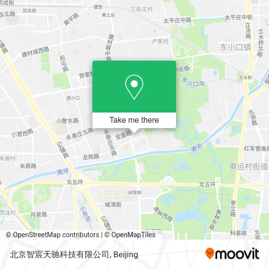 北京智宸天驰科技有限公司 map