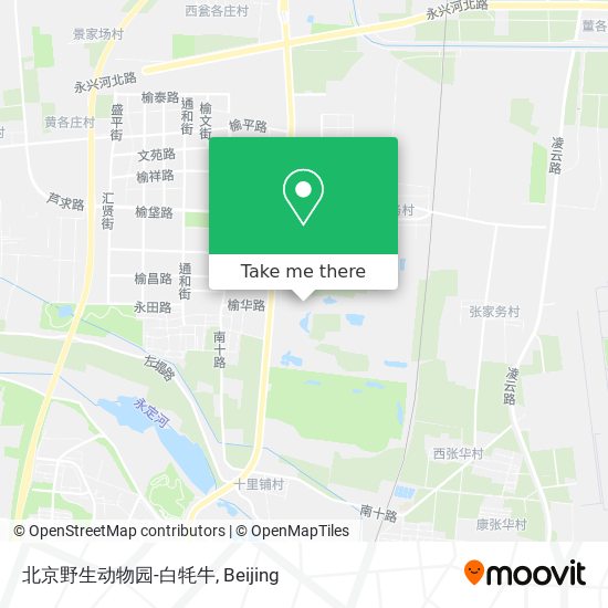 北京野生动物园-白牦牛 map