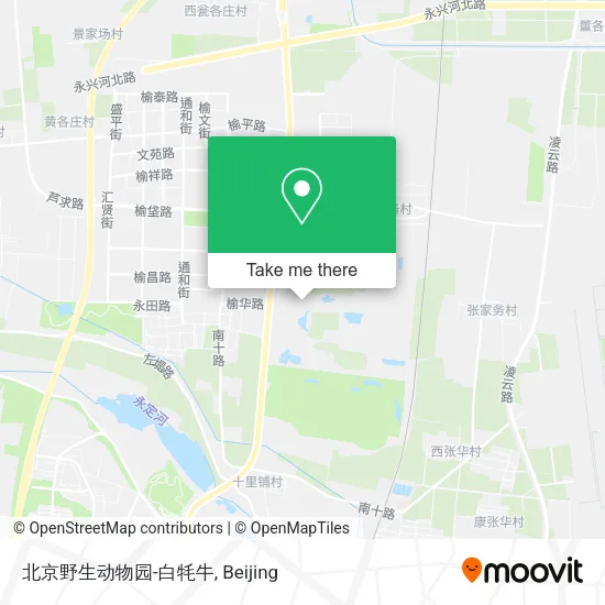 北京野生动物园-白牦牛 map