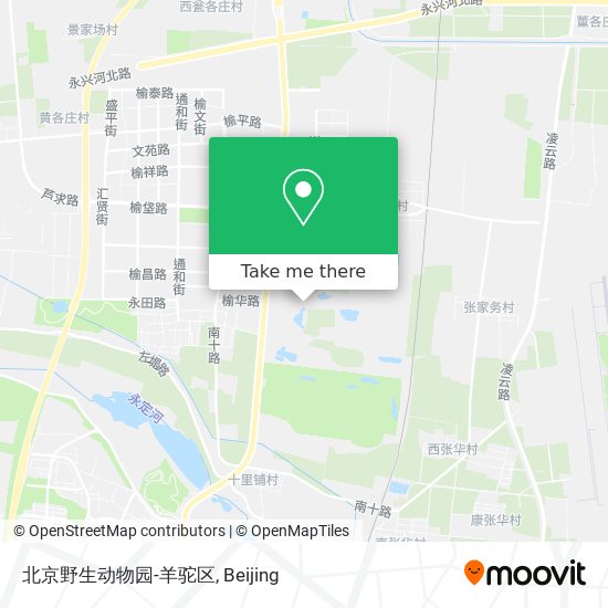 北京野生动物园-羊驼区 map