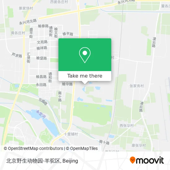 北京野生动物园-羊驼区 map