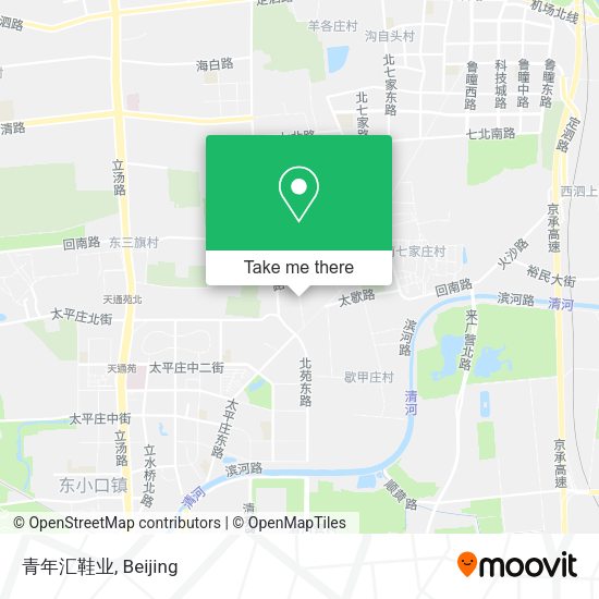 青年汇鞋业 map