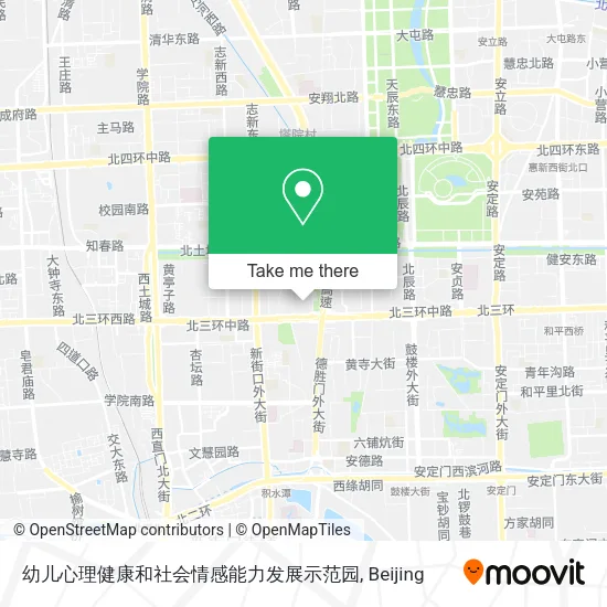 幼儿心理健康和社会情感能力发展示范园 map