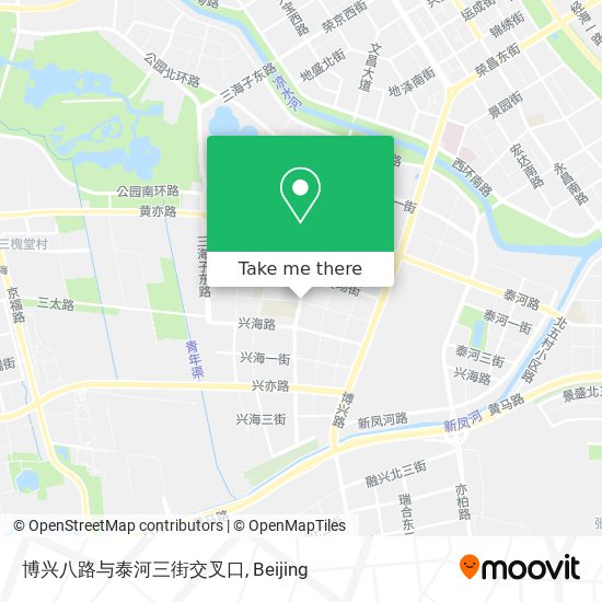 博兴八路与泰河三街交叉口 map