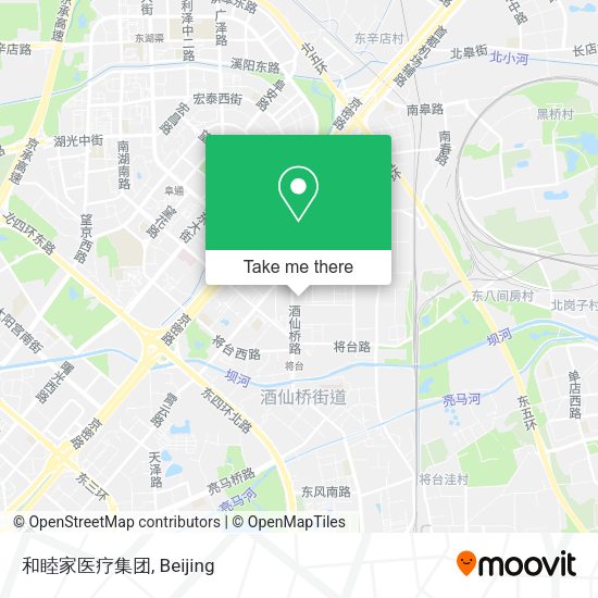 和睦家医疗集团 map