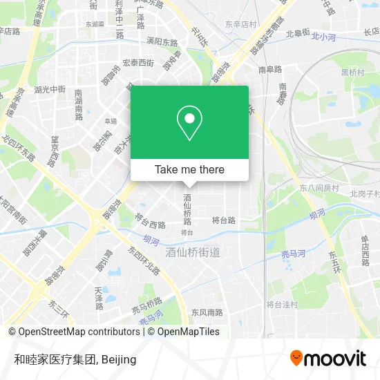 和睦家医疗集团 map