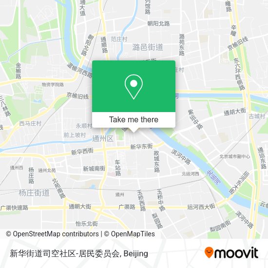 新华街道司空社区-居民委员会 map