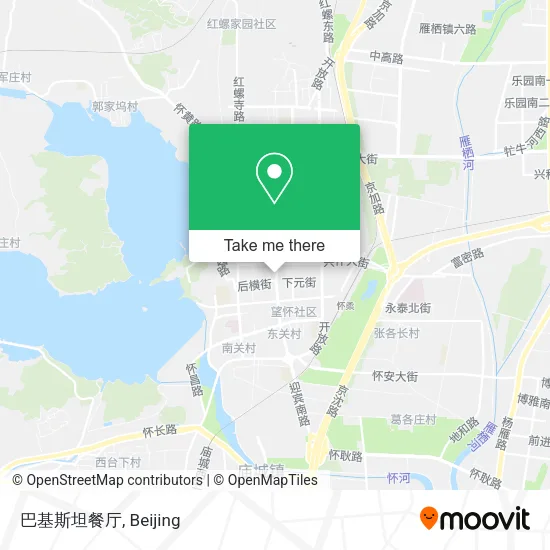 巴基斯坦餐厅 map