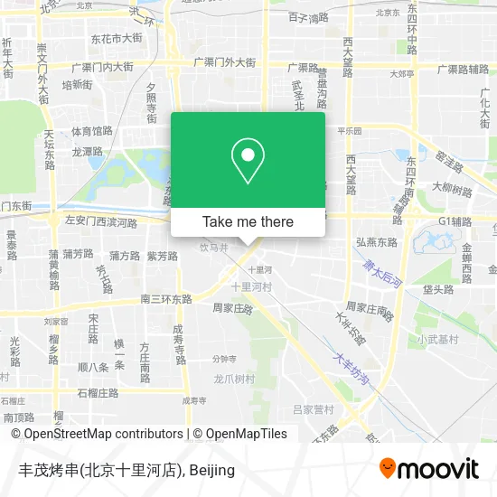 丰茂烤串(北京十里河店) map
