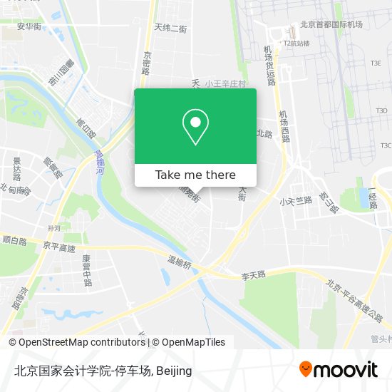 北京国家会计学院-停车场 map