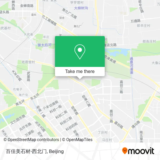 百佳美石材-西北门 map