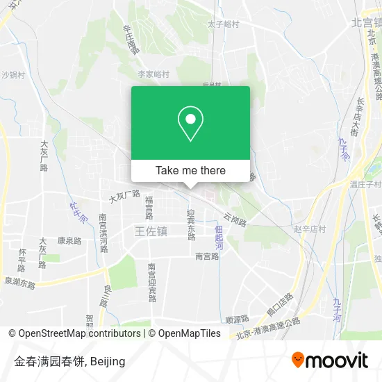 金春满园春饼 map