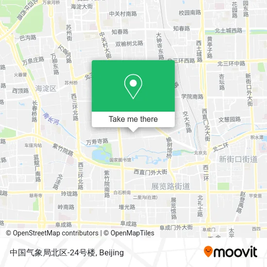 中国气象局北区-24号楼 map