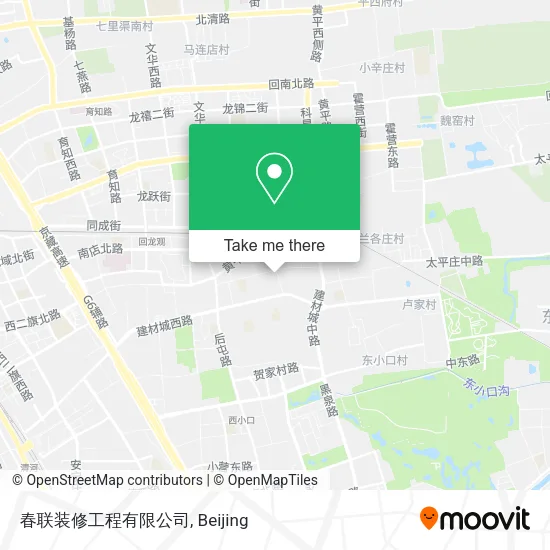 春联装修工程有限公司 map