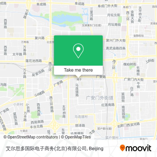 艾尔思多国际电子商务(北京)有限公司 map