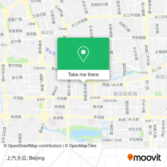 上汽大众 map