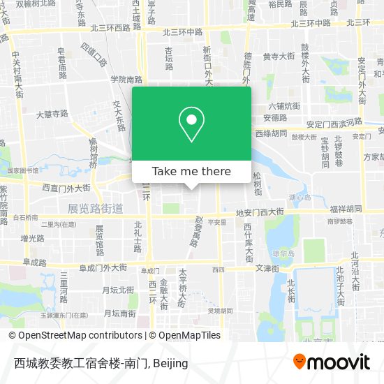 西城教委教工宿舍楼-南门 map