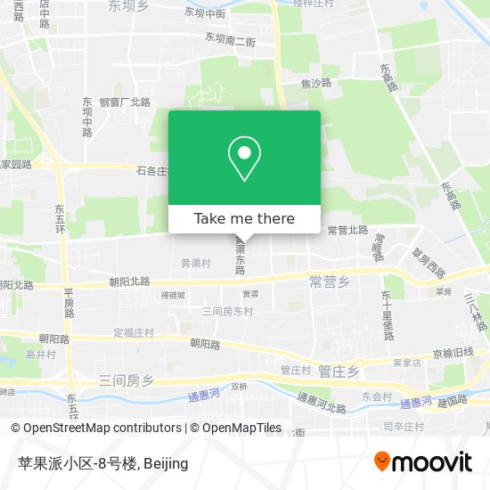 苹果派小区-8号楼 map