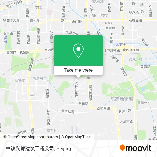 中铁兴都建筑工程公司 map