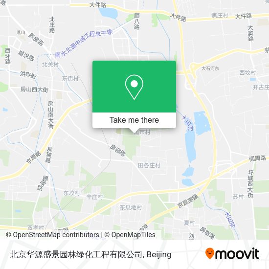 北京华源盛景园林绿化工程有限公司 map