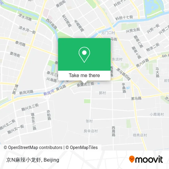 京N麻辣小龙虾 map