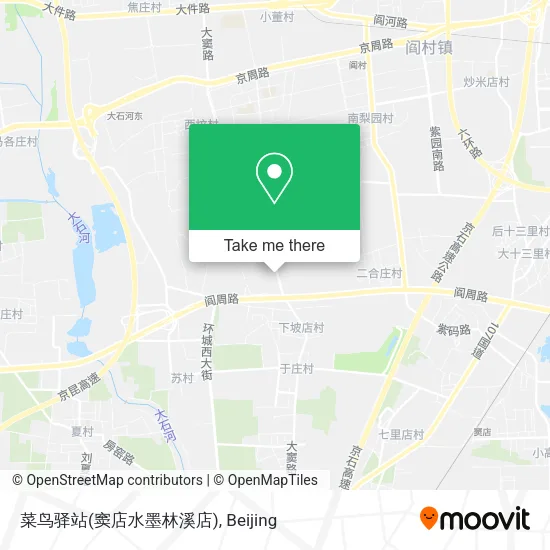 菜鸟驿站(窦店水墨林溪店) map