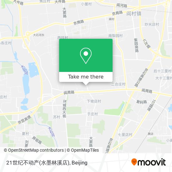 21世纪不动产(水墨林溪店) map