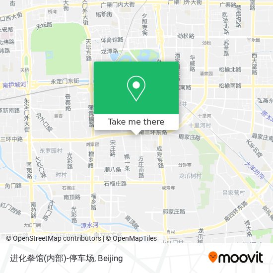 进化拳馆(内部)-停车场 map