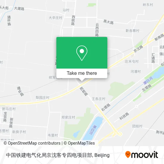 中国铁建电气化局京沈客专四电项目部 map