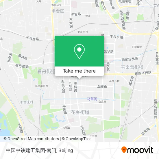 中国中铁建工集团-南门 map